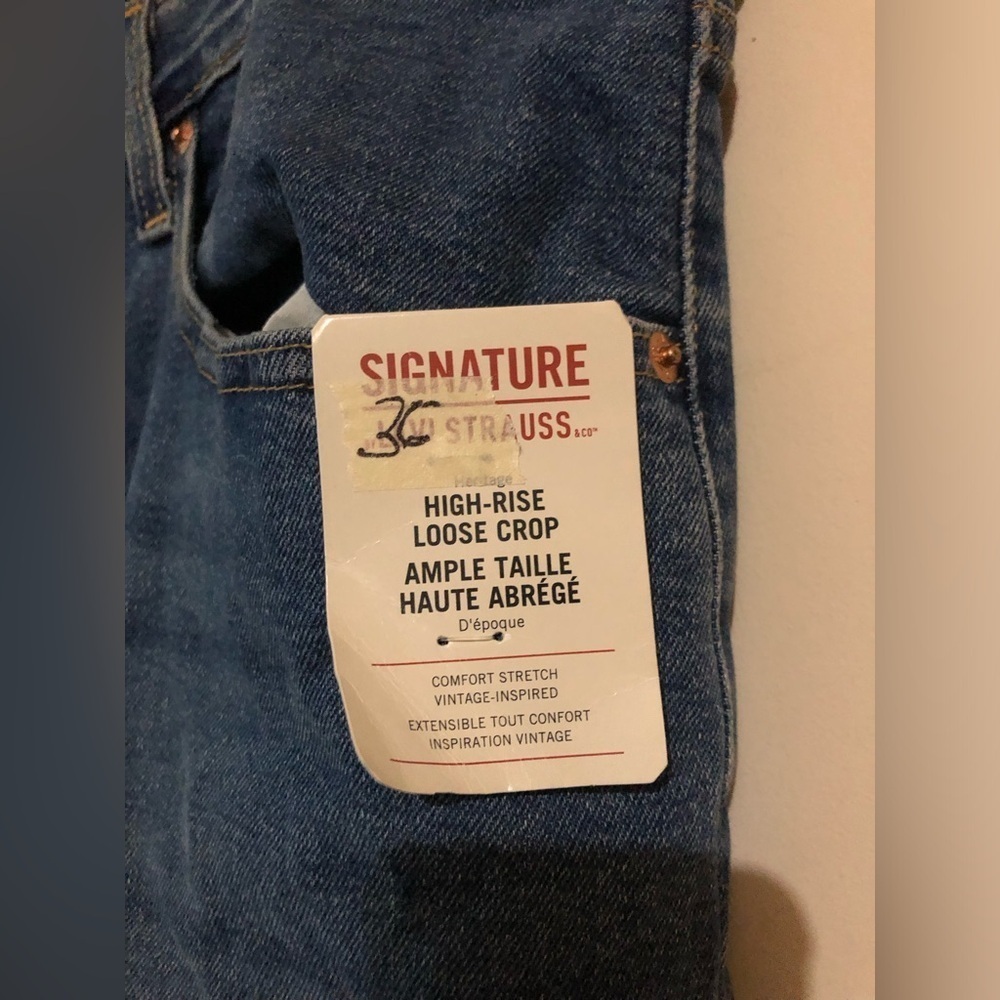 ♦️ Levi Strauss | High-rise Loose Crop - Picture 2 of 7